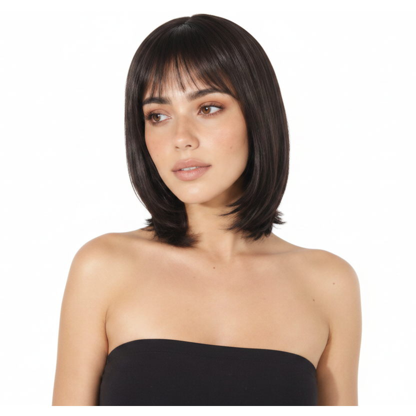Elle (Velvet Merlot, Short Bob)-Allaura Fever Dream Wig