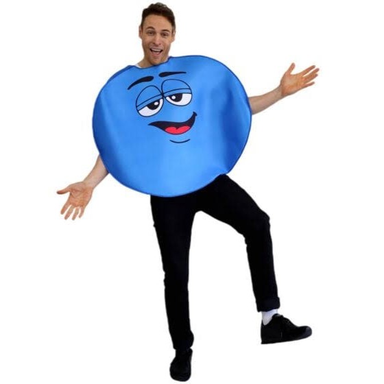 Coloured Chocolate Costume - Blue