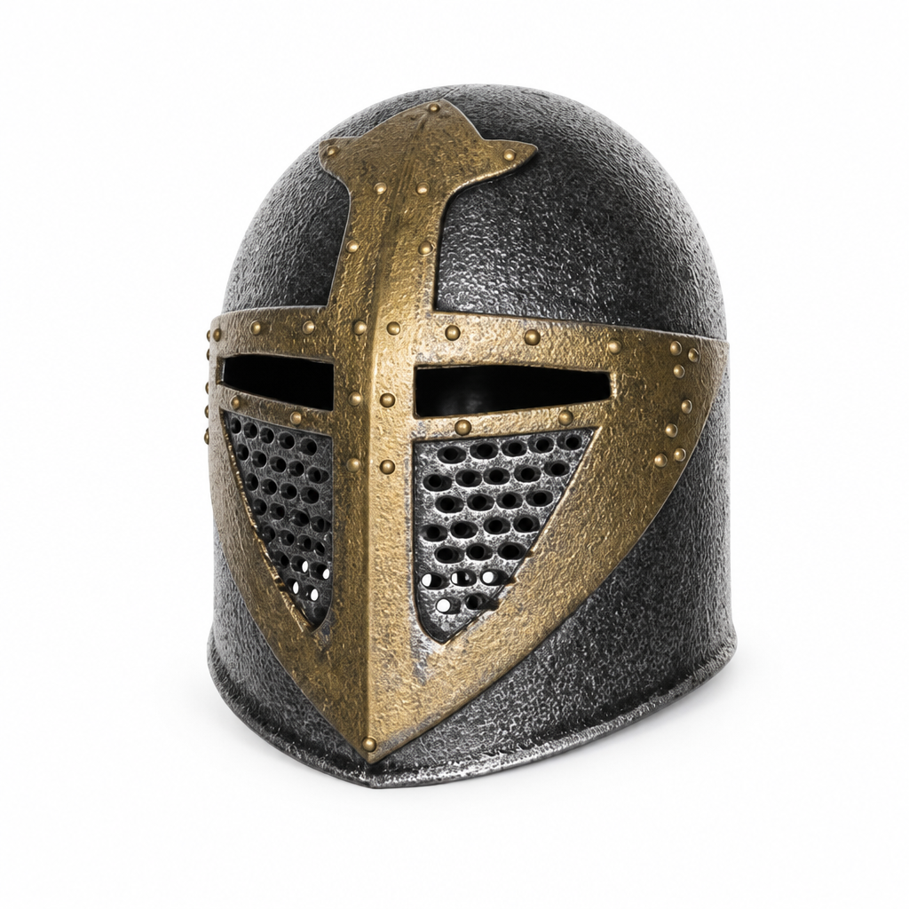 Medieval Crusader Bucket Helmet website product image