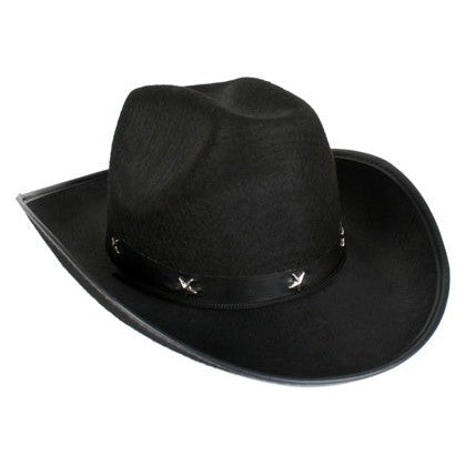 Cowboy Hat Black with Silver Star on Band