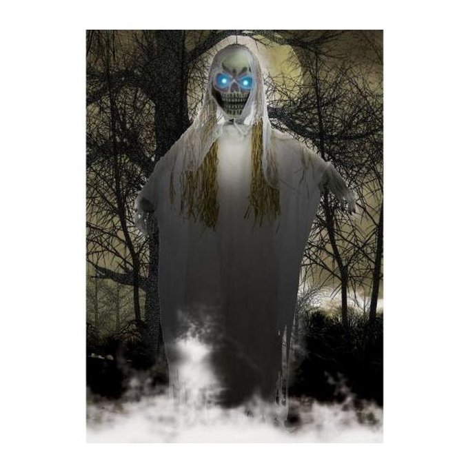 Creepy Skull Reaper Hanging Outdoor Halloween Prop