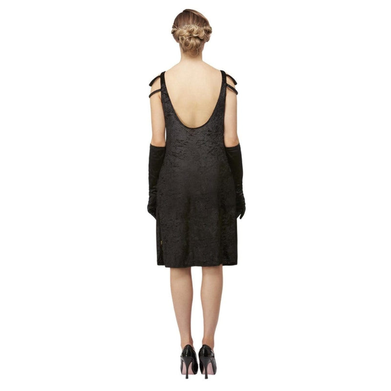 Vintage-inspired 1920s style outfit with tweed blazer and skirt