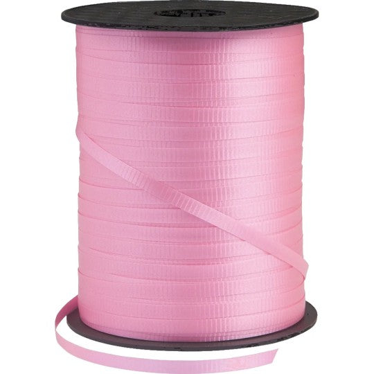 Pink Curling Balloon Ribbon
