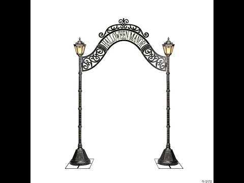 97" Halloween Manor Archway