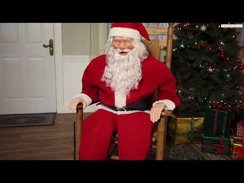 Load video: Rocking Santa Claus Outdoor Decoration