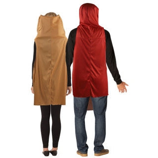Hot Dog & Bun Couples Costume Set