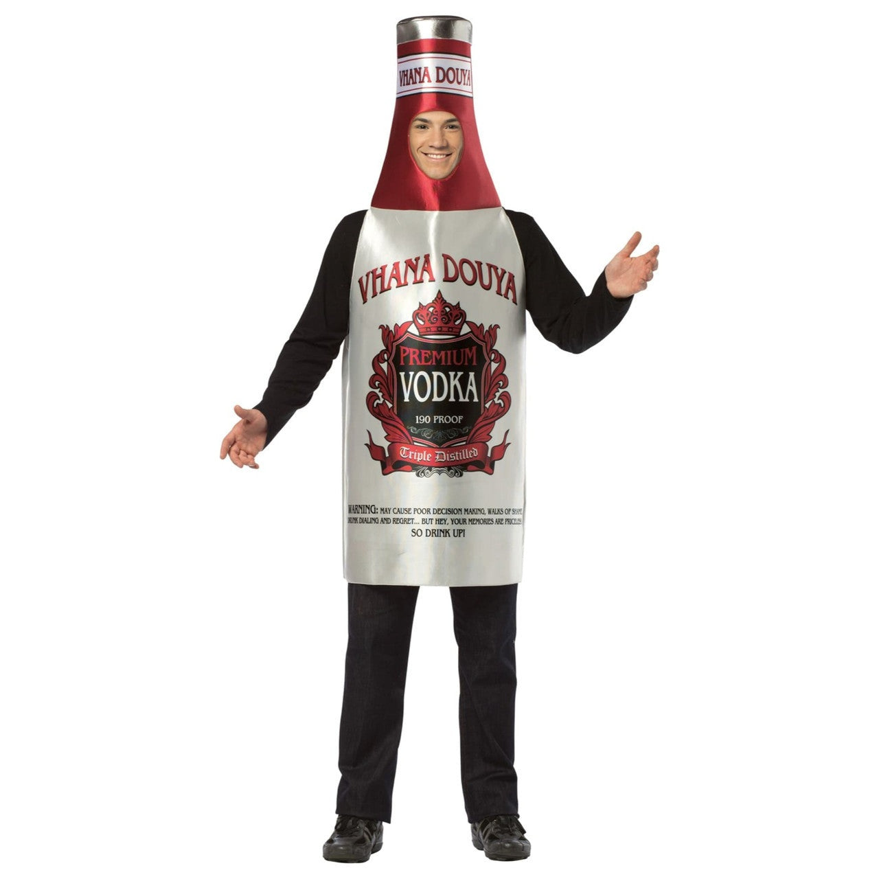 Vodka Bottle Spirit Alcoholic Drink Costume