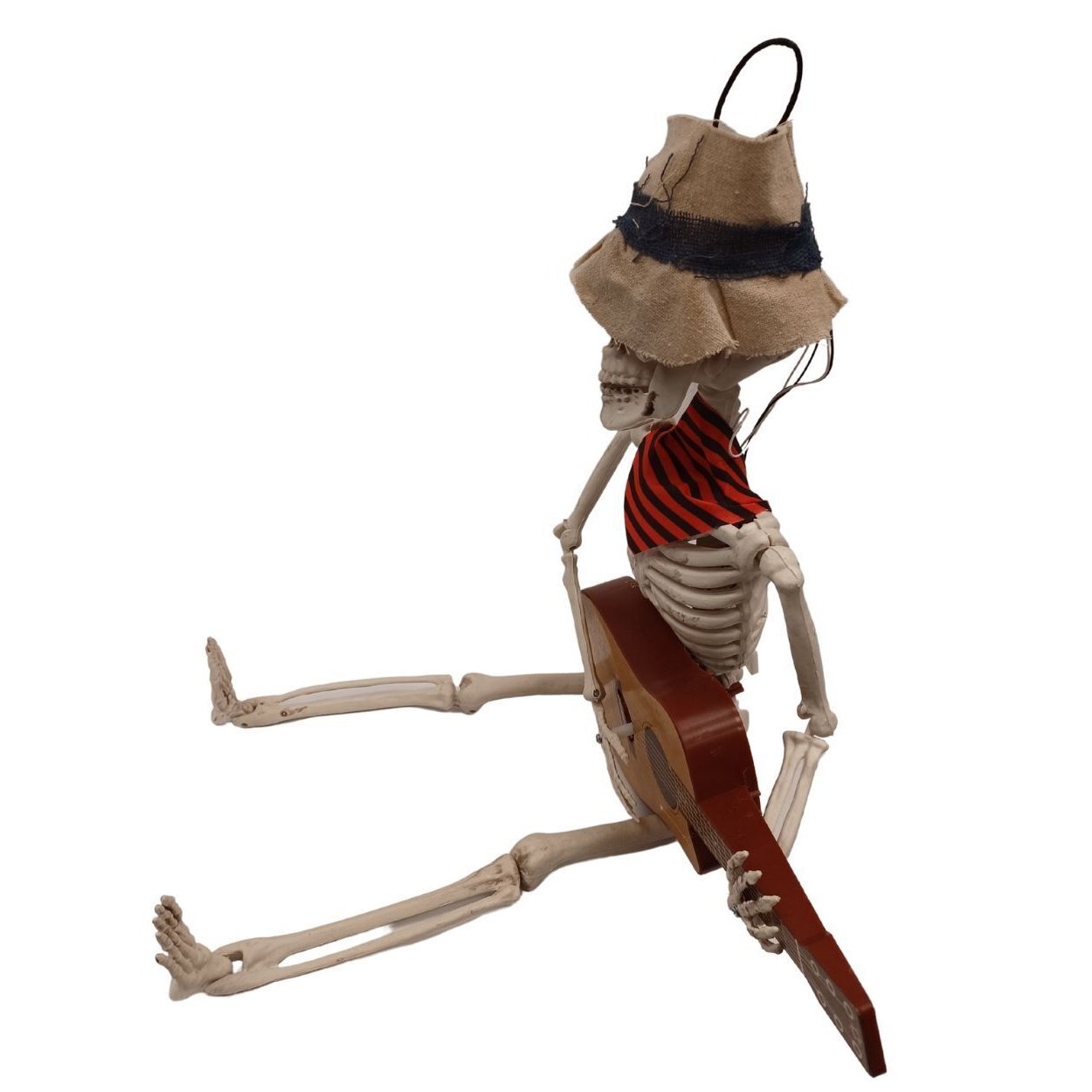 Guitar Playing Skeleton Decoration.