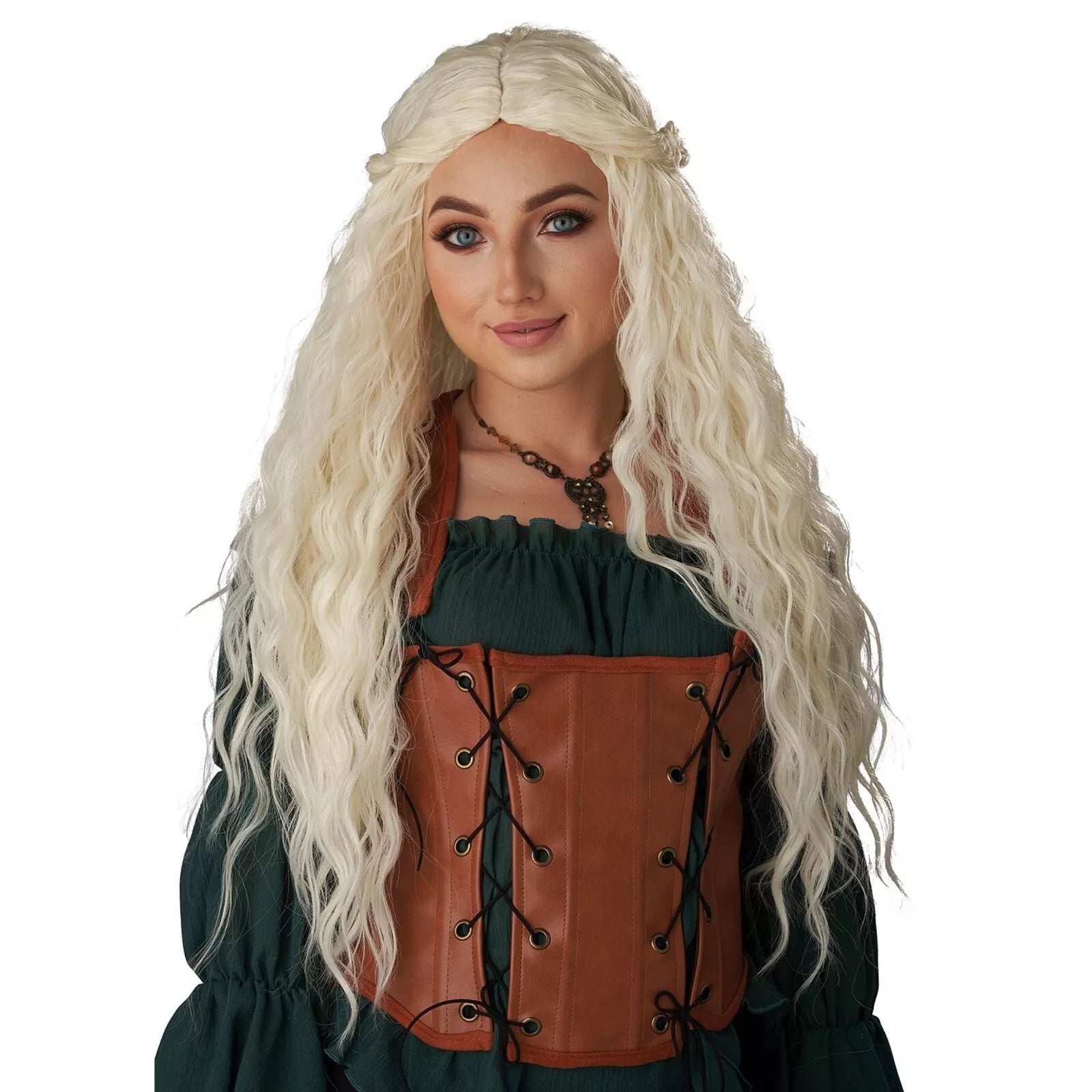 Renaissance Maiden Adult Wig (Blonde)