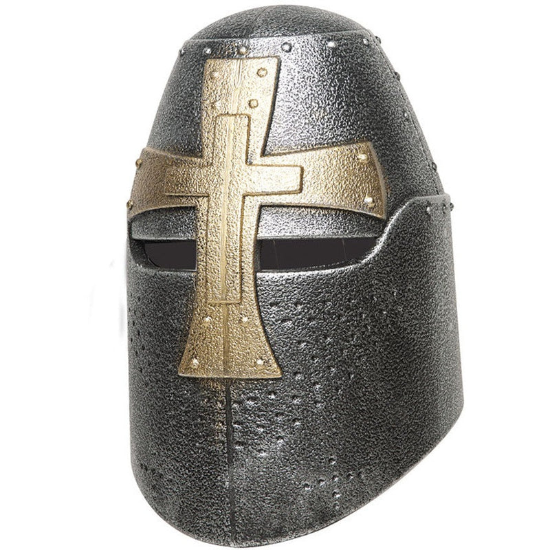 Gold Cross Crusader Helmet