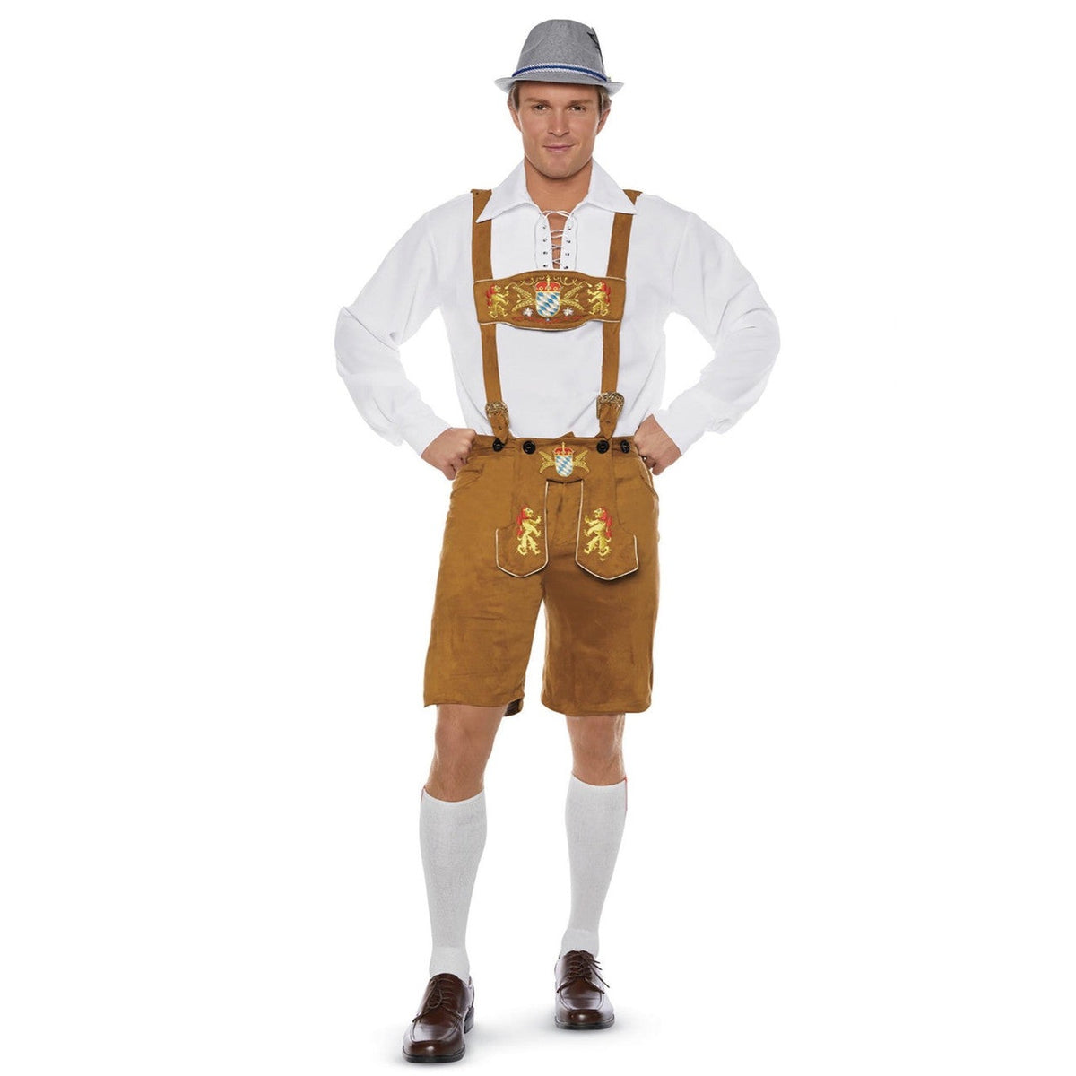 Men's Deluxe Lederhosen Costume