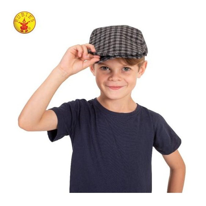COLONIAL BOY FLAT CAP, CHILD-Hats and Headwear-Jokers Costume Mega Store