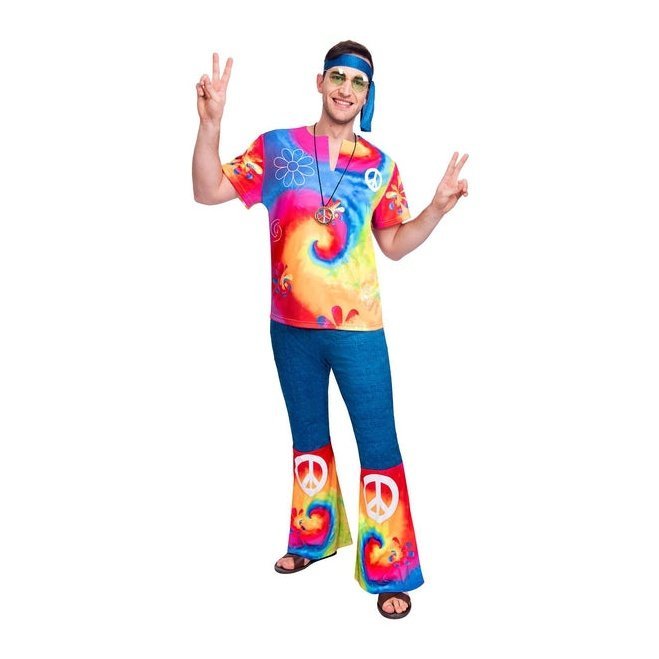 1960's Free Spirit Men's Costume - Jokers Costume Mega Store