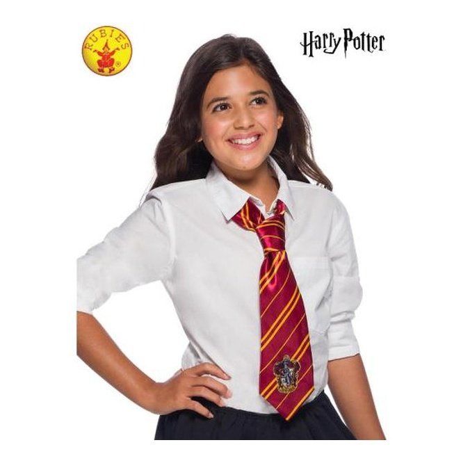 GRYFFINDOR TIE (R)-Costume Accessories-Jokers Costume Mega Store