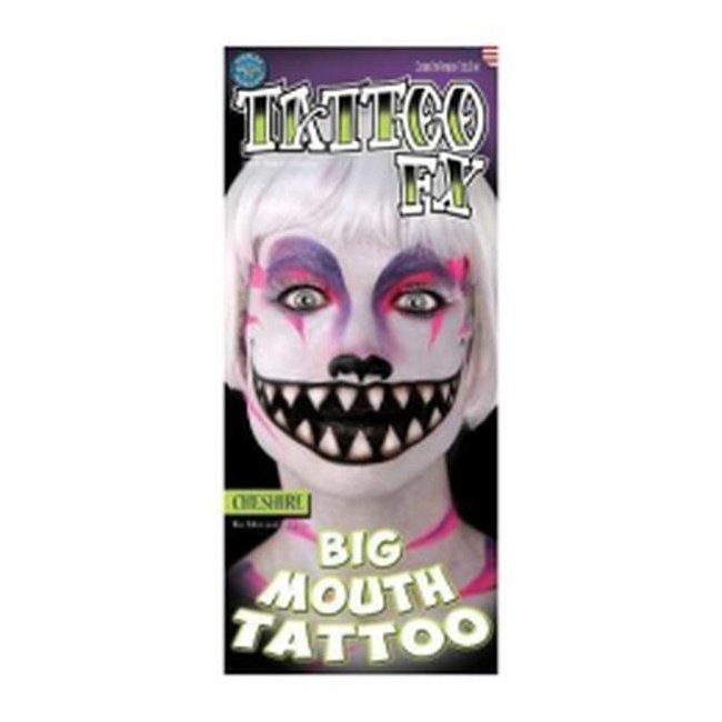 2 Faced Big Mouth Cheshire - Jokers Costume Mega Store