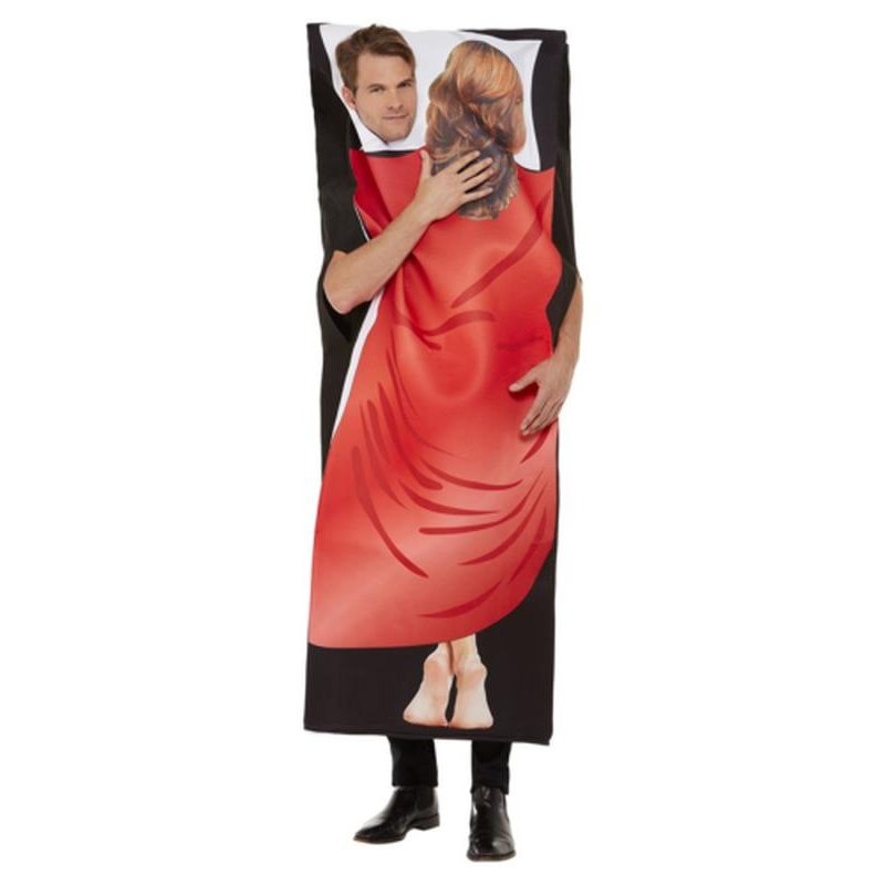 2 In The Bed Costume, Red - Jokers Costume Mega Store