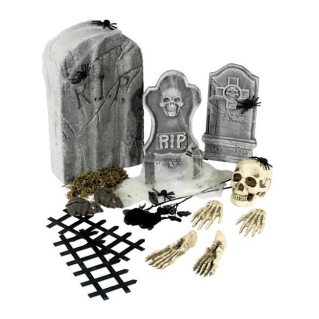 24 Piece Graveyard Collection - Jokers Costume Mega Store