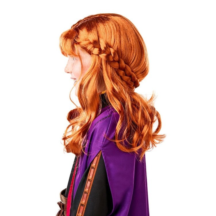 Anna Frozen 2 Wig Child.