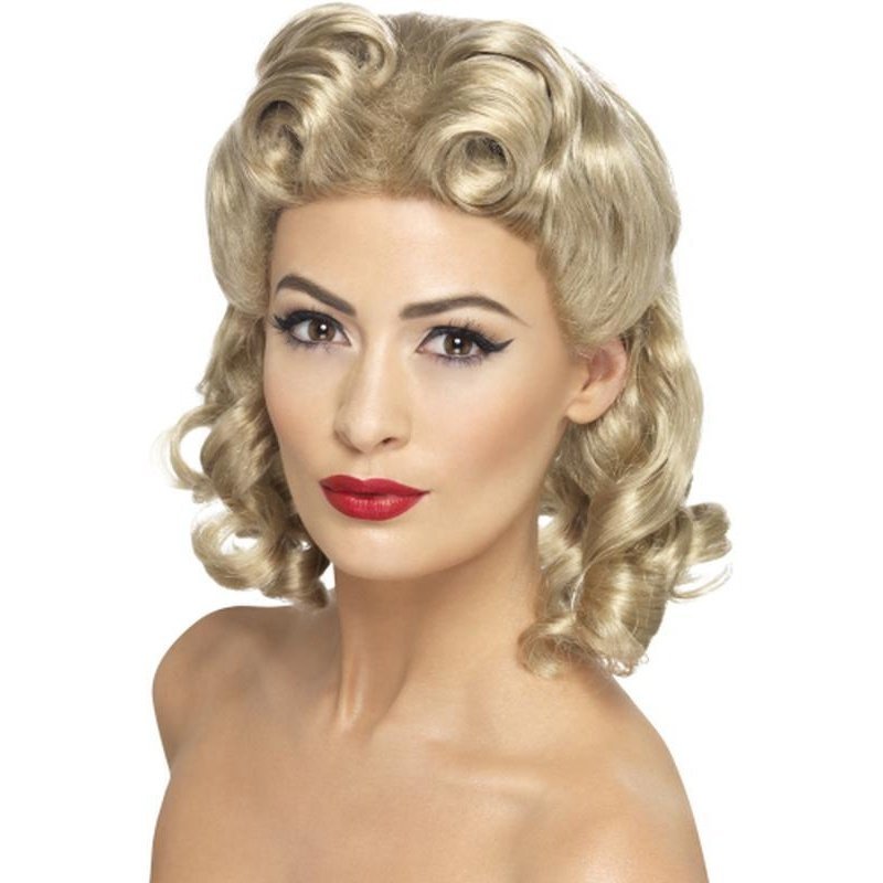 40s Sweetheart Wig - Jokers Costume Mega Store