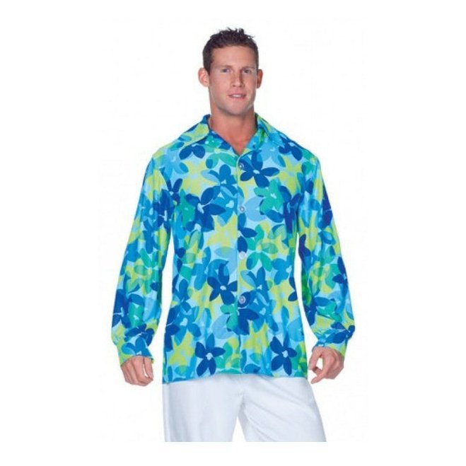 60’s Mens Flowers Shirt - Jokers Costume Mega Store