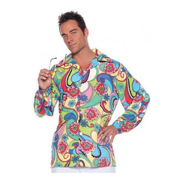 60’s Mens Shirt - Jokers Costume Mega Store