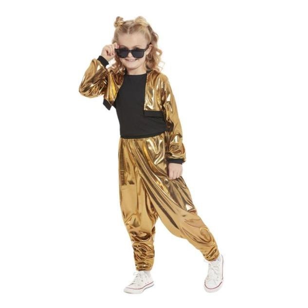 80s Hammertime Costume, Girl - Jokers Costume Mega Store