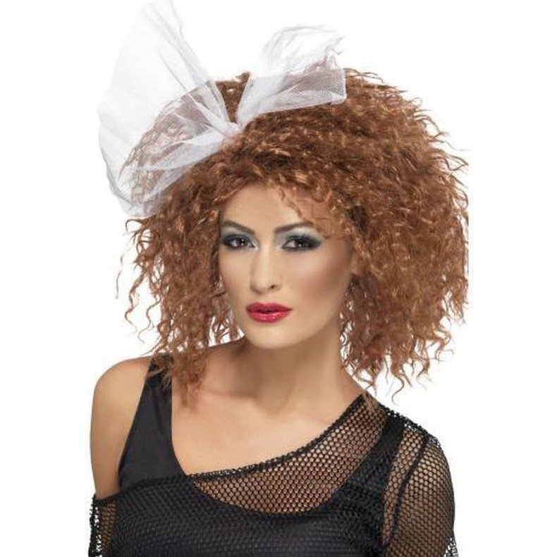 80s Wild Child Wig - Brown - Jokers Costume Mega Store