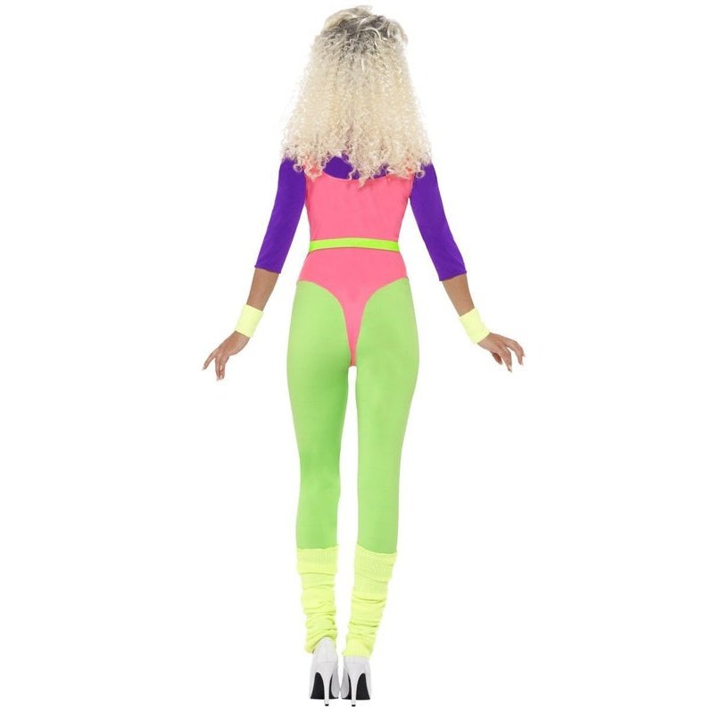 80s Work Out Costume, with Jumpsuit - Jokers Costume Mega Store