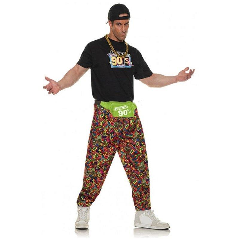 90’s Baggy Mens Pants - Jokers Costume Mega Store