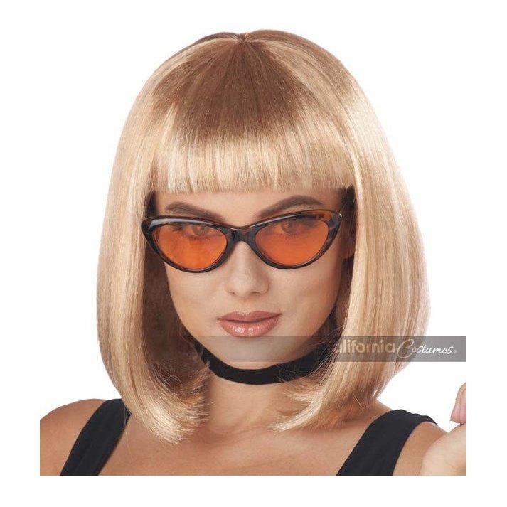 90 s Pretty Woman Blonde Bob Wig 100 Synthetic Heat Free