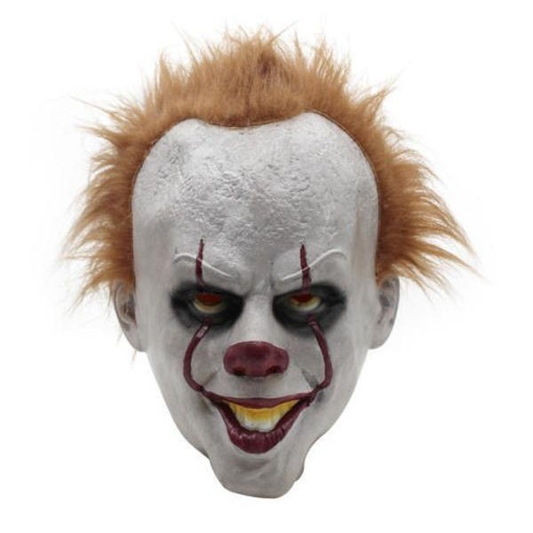 Adult Pennywise It Clown Mask Deluxe Latex - Jokers Costume Mega Store