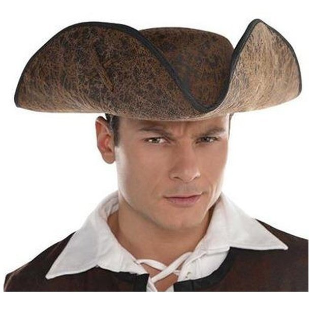 Ahoy Matey Hat Brown - Jokers Costume Mega Store