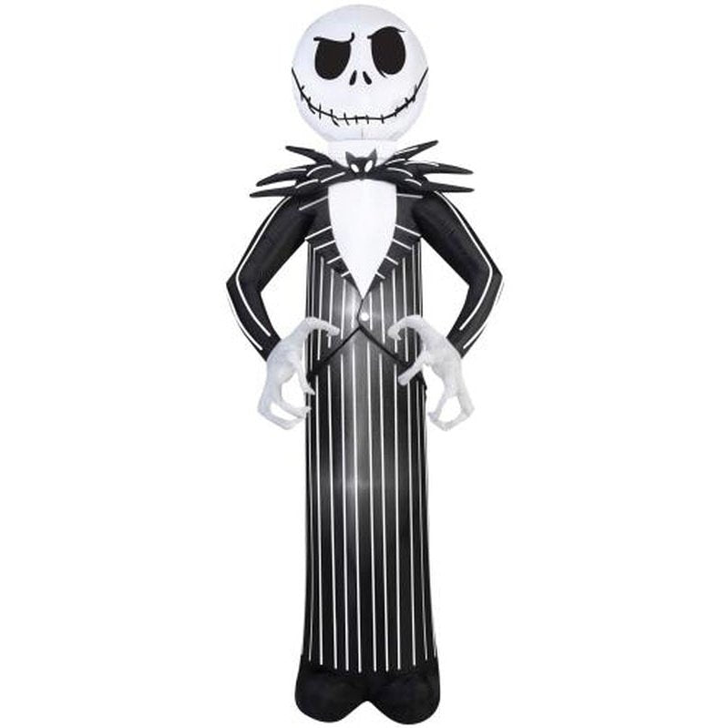 Airblown Jack Skellington Inflatable - Jokers Costume Mega Store