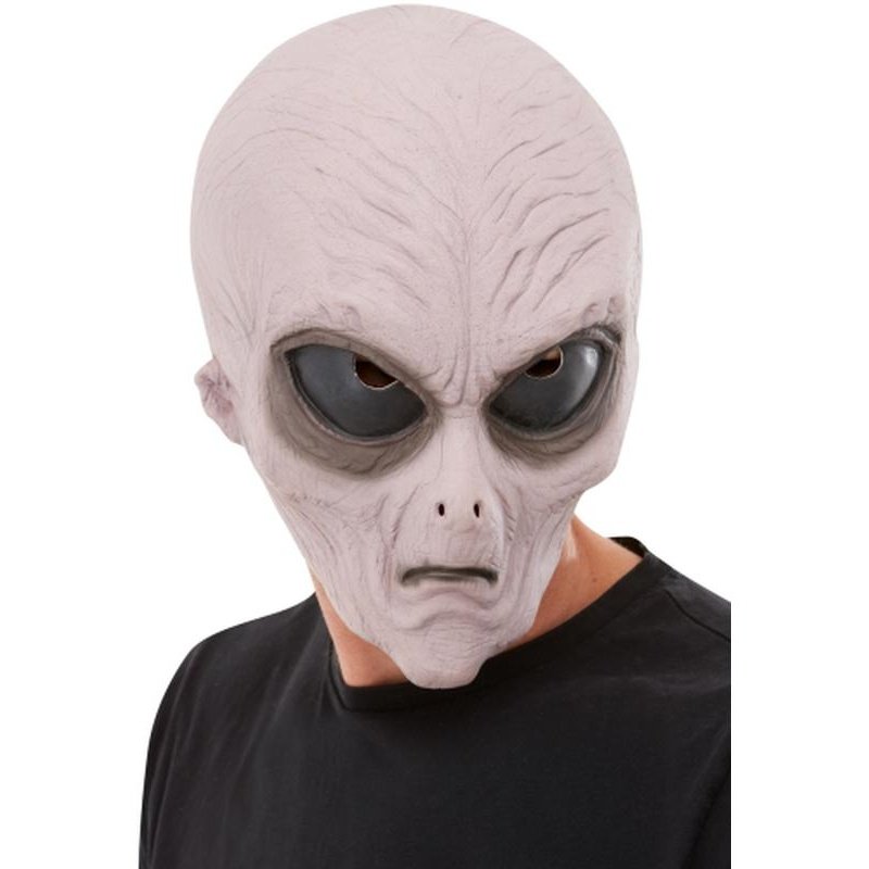 Alien Latex Mask, Purple - Jokers Costume Mega Store
