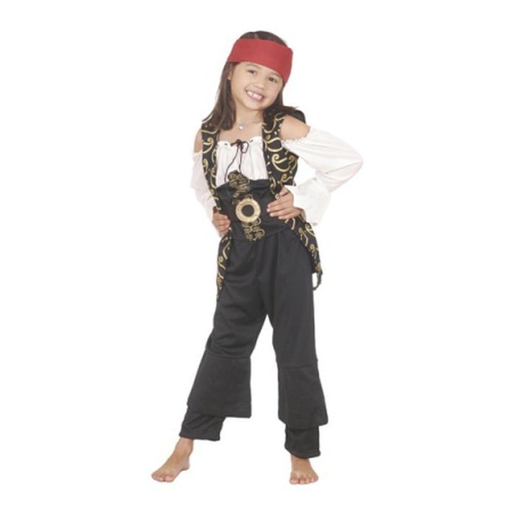 Angelica Potc Deluxe Costume Size 4 6 - Jokers Costume Mega Store