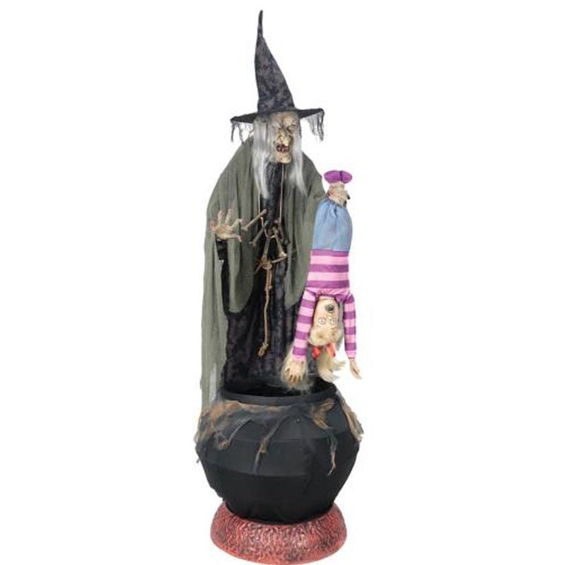 Animated Stew Brew Witch (Without Fog Machine) - Jokers Costume Mega Store