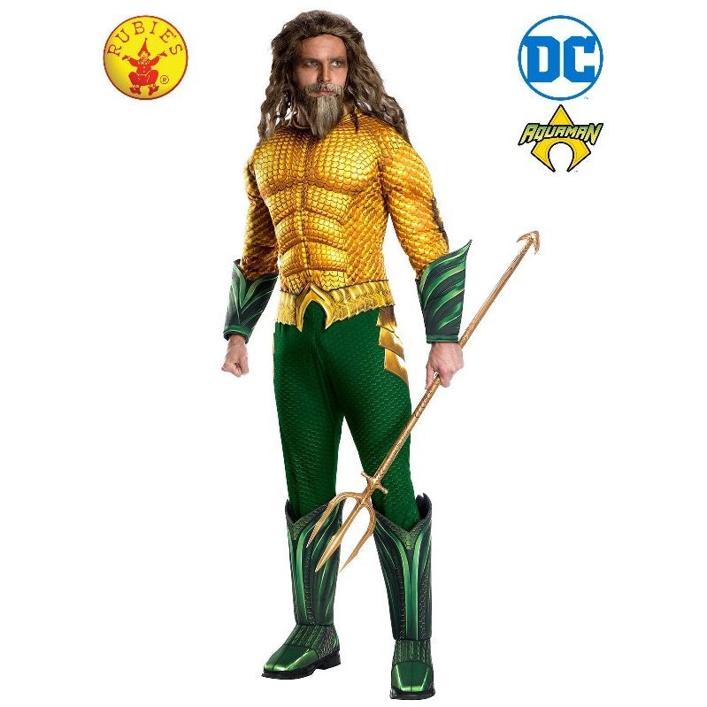 Aquaman Deluxe Costume - Jokers Costume Mega Store