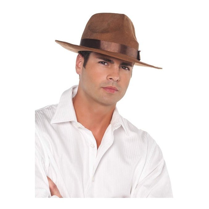 Archaeologist Hat Brown Fedora - Jokers Costume Mega Store