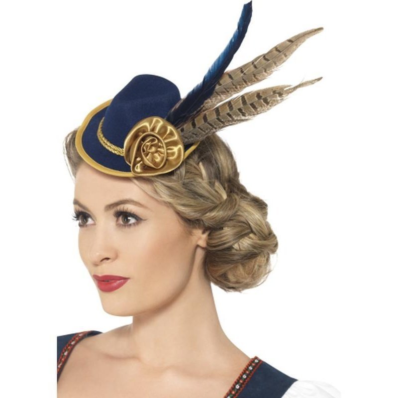 Authentic Bavarian Oktoberfest Mini Hat - Jokers Costume Mega Store