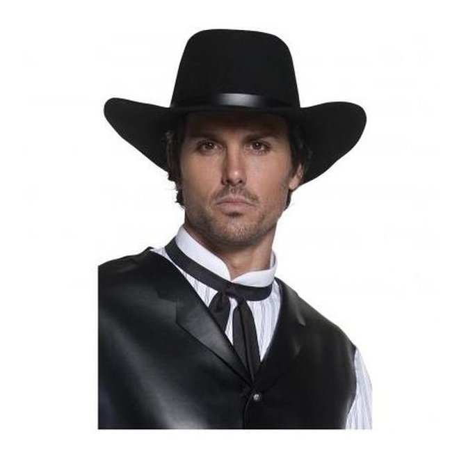 Authentic Western Gunslinger Hat - Jokers Costume Mega Store
