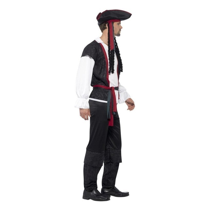 Aye Aye Pirate Captain Costume - Jokers Costume Mega Store