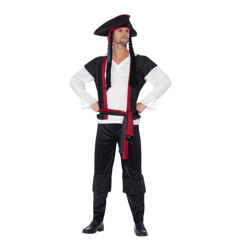 Aye Aye Pirate Captain Costume - Jokers Costume Mega Store