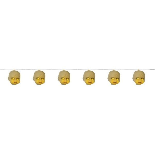 Baby Head Garland 40 In Light - Jokers Costume Mega Store