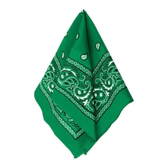 Bandana Green - Jokers Costume Mega Store