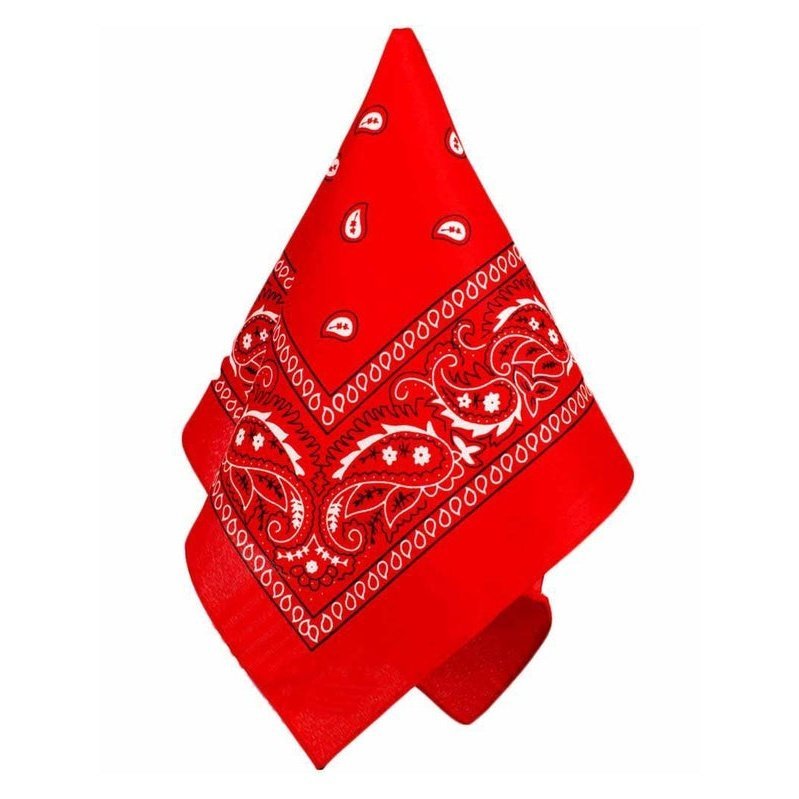 Bandana Red - Jokers Costume Mega Store