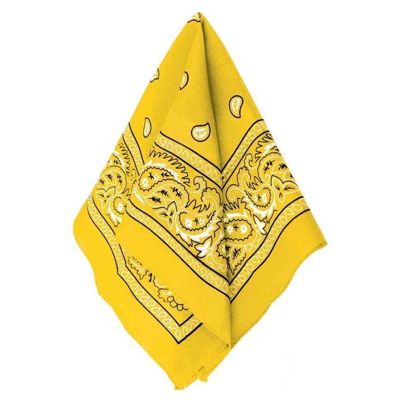 Bandana Yellow - Jokers Costume Mega Store