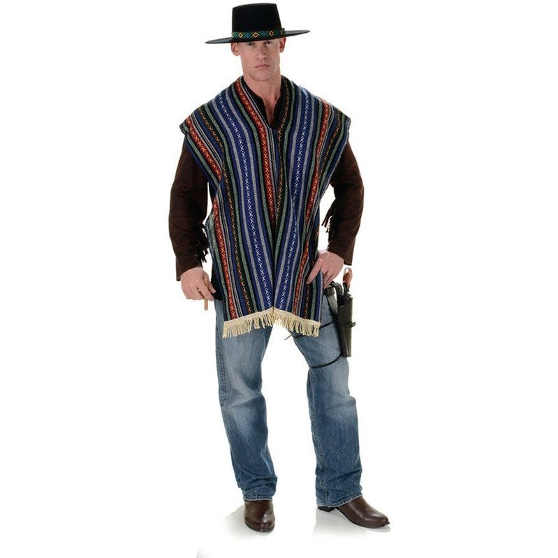 Bandito Serape Poncho - Jokers Costume Mega Store