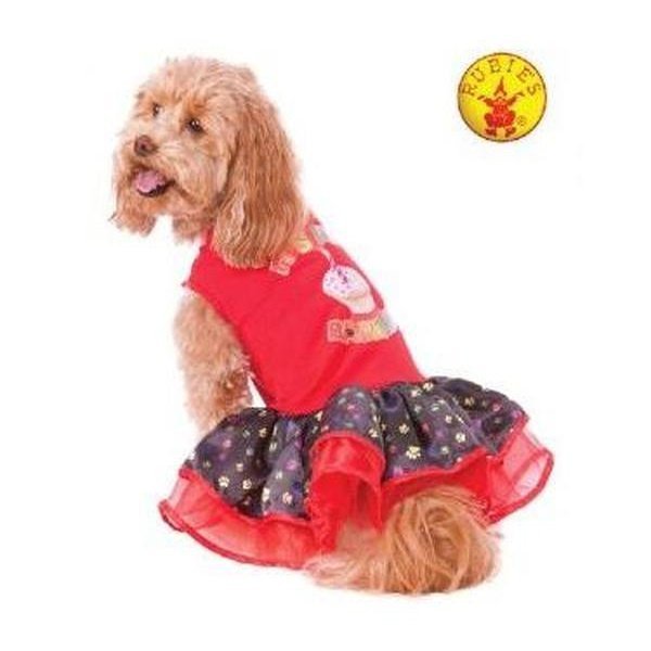Barkday Tutu Dress Pet Costume Size M - Jokers Costume Mega Store