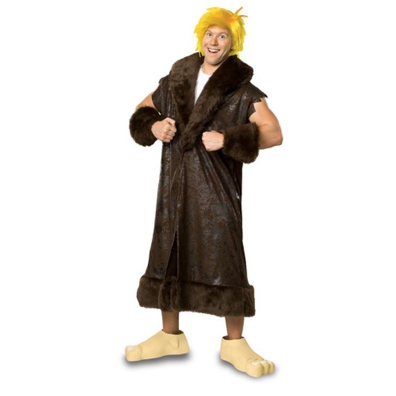 Barney Rubble Deluxe Costume Size Std - Jokers Costume Mega Store