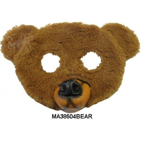 Bear 1/2 Mask - Jokers Costume Mega Store